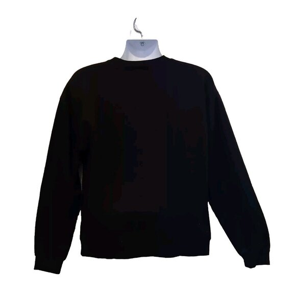 Mission Ridge Mens Black Large New Jogging Sweatshirt Long‎ Sleeve Crewneck - Picture 7 of 10